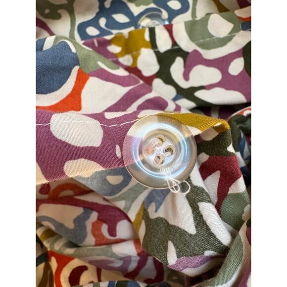 Crate & Barrel Lucia King Duvet Cover - Picture 6 of 6